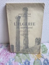 ancien livre l’algerie et son passe andre berthier 81 gravures phototypie 1951 