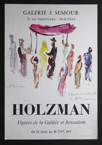 Holzman affiche originale - holzman,