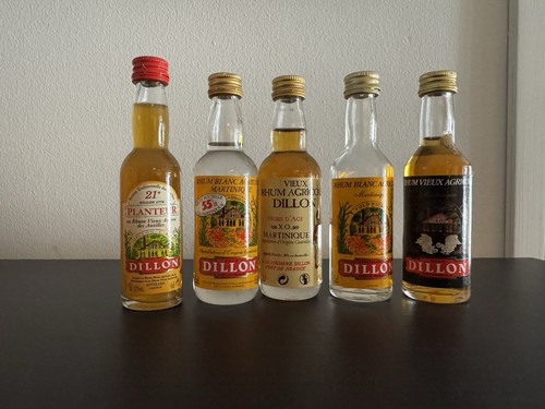 Lot mignonettes rhum dillon - lot,