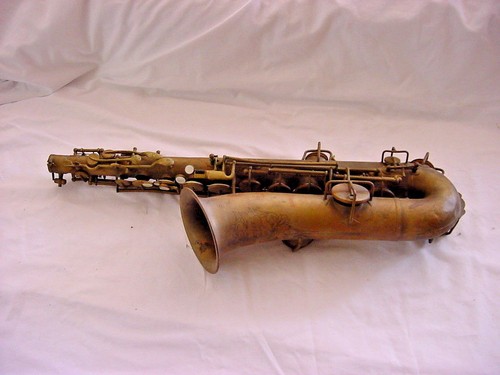 Vintage buescher saxophone low - vintage,