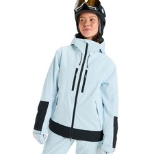 Roxy Upwards Damen-Skijacke Veste de Surf des Neiges Ski Hiver Bleu Clair Neuf