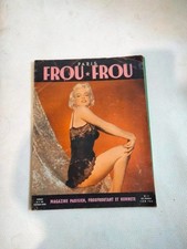 Revue PARIS Frou frou  numéro 11 Marylin Monroe Années 50