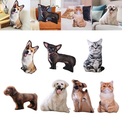 Oreiller peluche animaux - peluche,
