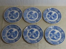 6 Pcs Villeroy Et Boch "Burgenland Bleu" Assiette À Gâteau D: 19Cm, N5