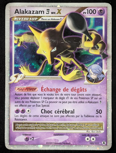 Alakazam niv 103 111 - x,