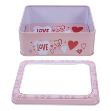  Bookies De Biscuits La Saint-Valentin Boite Biscotte Boîtes À Récipient Sucré