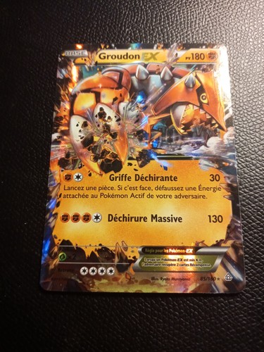Carte pokémon groudon - pokémon,
