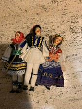 Set 3 Ethnic Dolls Hand
