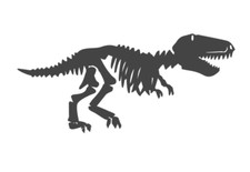 Autocollant dinosaure