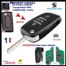 COQUE CLE  MODIFIEE PEUGEOT
