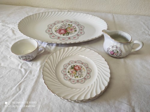 Ancien plat ovale - ancien,