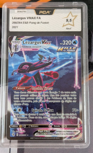 Carte pokémon lézargus vmax - carte,
