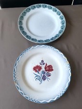 2 assiettes anciennes
