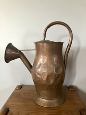 Ancien Arrosoir En Cuivre Montage Dents De Loup, XIXÈME