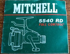 Document de 02/1984 Mitchell Moulinet 5540 RD FULL CONTROL