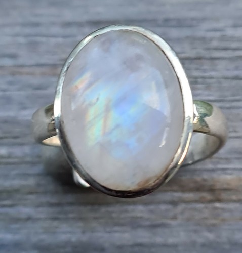 Bague pierre de lune - bague,