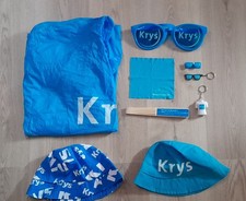 LOT DE 9 GOODIES DIF "KRYS"  TOUR DE FRANCE CYCLISME DE LA CARAVANE PUBLICITAIRE