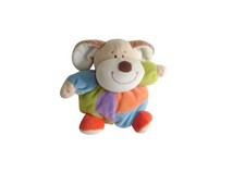 Peluche chien multicolore Baby