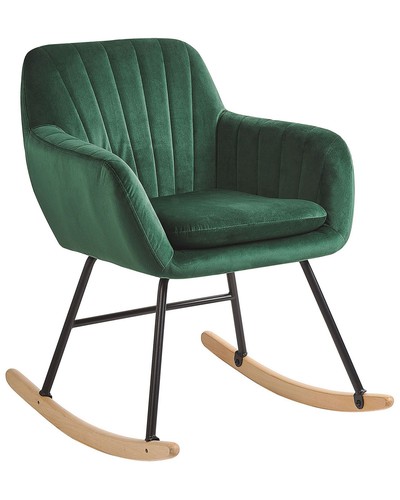 Beliani chaise bascule - beliani,