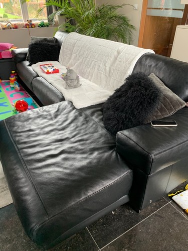 Salon complet cuir - complet, en