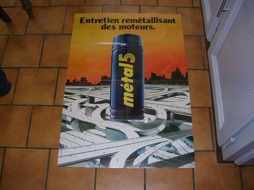 Affiche publicitaire vintage - affiche,