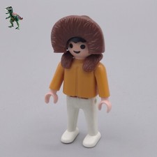 Figurine enfant traîneau