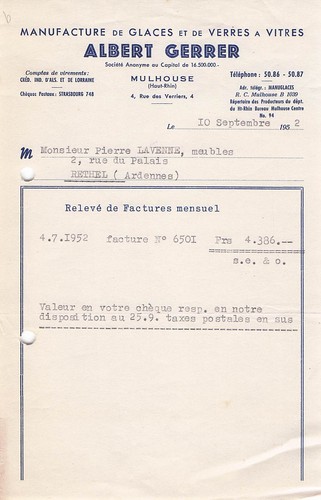 Mulhouse fabricant gerrer - 68,
