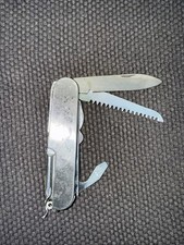 ANCIEN couteau Suisse Argenté