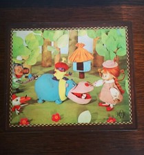 Ancien Vintage Boîte À Cubes