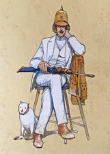 CHASSEUR DÉPRIME Le Garage Hermétique Major Gruber Moebius + Ex-Libris état neuf