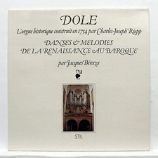 JACQUES BERAZA organ Danses & melodies from Renaissance to Baroque ⸺ STIL LP NM