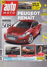 AUTO-MOTO N°176 PEUGEOT 508 /