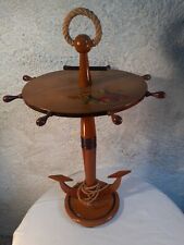 Side Table forme ancre Audoux Minet Minnet gueridon vintage années 60 kitsch 