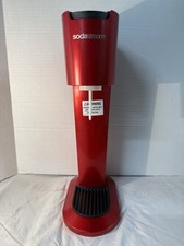 SodaSteam 16" tall red soda