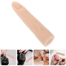  Mannequin à main en Silicone pour la pratique des ongles, 2 pièces, modèle de