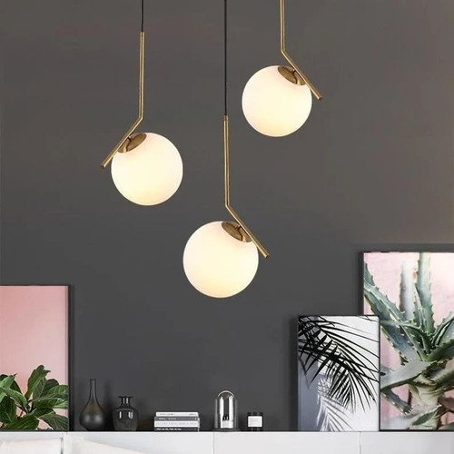 Suspension globe verre - suspension,