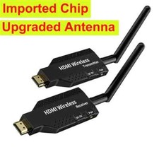 Transmetteur Récepteur Vidéo Sans Fil 50M Compatible HDMI Extenseur Clé TV T