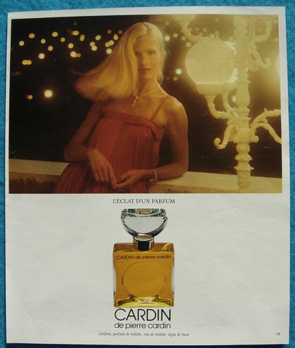 Publicité papier parfum - papier,