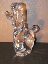 DAUM FRANCE CRISTAL CANICHE