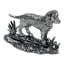 Figurine En Étain Labrador
