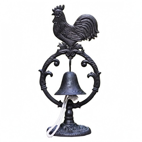 Cloche fonte coq - fonte, à