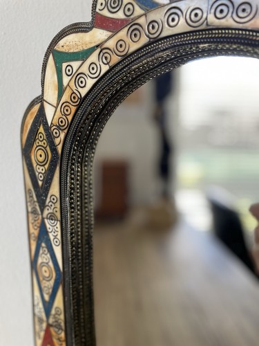 Miroir marocain artisanal - ,