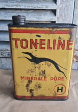 ANCIEN BIDON HUILE TONELINE