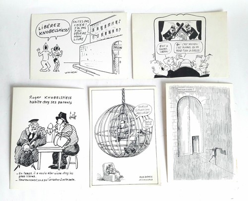 Cartes postales procés - cartes,