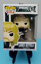 Funko Pop James Hetfield #57 Metallica Vaulted Rocks