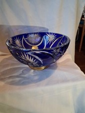 COUPE CRISTAL TAILLE BLEU