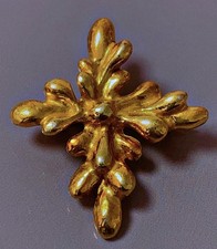 Croix Vintage broche Christian