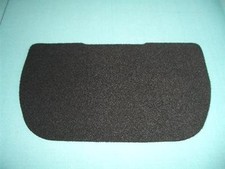 Coupe boot noir tapis Porsche
