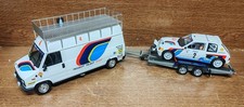 Pack Rallye Peugeot Sport J5 Assistance + Remorque + 205 T16 MTC 1985 1/18 Otto