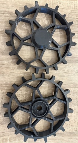 Paire roues robot - roues,